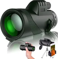 HD 80x100 Professional Telescope Monocular Binoculars ليلة طويلة المدى للماء جيب التكبير الجيب لصيد السياحة 2207071353720