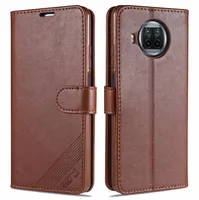 Nostaglic Luxury Flip Wallet Original Cute Slim Cover Clip Leather Case f￶r Xiaomi Redmi Note 9 Pro 5G Mi 10T Lite7634929
