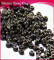 500Units Silicone Nano Ring Perle 30mmx15mmx20mm Micro Ring pour Nano Tip Hair9715140