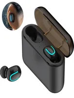 TWS V50EDR -headset Ture Trådlösa hörlurar HBQ Q32 Bluetooth -hörlurar med MIC I12 Hands Mini Bluetooth Earbud Cordless Ear6340267