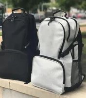 Bolsas con chispa mochila de brillo de alegr￭a con colores personalizados de doble compartimento Black232d5885189