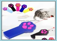 ألعاب Cat Supplies Pet Home Garden ، شكل LED LED Laser Tease قضبان مضحكة إبداعية EWA4176 إسقاط التسليم 2021 L8AZR1065681