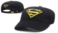 Designer Superman Embroidery Baseball Cap Adjustable Strapback Cotton Curved Baseabll Hat Men Women Golf Cap brand cotton Sun 9815297
