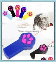 ألعاب Cat Supplies Pet Home Garden ، شكل LED LED Laser Tease قضبان مضحكة إبداعية EWA4176 إسقاط التسليم 2021 L8AZR8157802