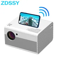 Projectors ZDSSY T10 Mini LED Projector 1920 1080P Android Keystone Correction Full HD video Beamer for Home Cinema Theater Pico Movie Play T221216