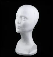 Heads 3X Female Foam Mannequin Head For Wig Making Display Stand Hat Holder White Wqghw Irfqn7625209