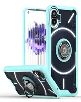 İPhone 14 Pro Max Case için Tasarımcı Lüks Telefon Kılıfları I 13 12 11 Zırh Antishock Clear Akrilik TPU Metal Yüzük Tutucu Phonecase2914944