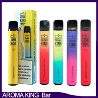 Aroma King Bar 700 puffar engångsvapcigaretter 2 ml Förspillad patron 550 mAh batteri 14 smaker