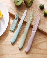 High Quality Mini Ceramic Knife Plastic Handle Kitchen Knife Sharp Fruit Paring Knife Home Cutlery Kitchen Tool Accessories XVT0378672045