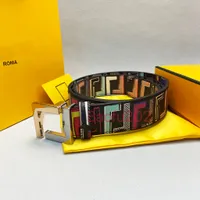 Designer F G Brands Belt Mens Luxurys Woman Pasband 10 Skórzane pudełko skórzane