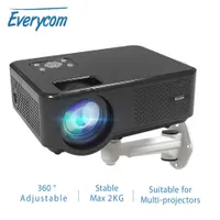 أجهزة العرض alycom projector سقف الحائط Mount 360 Angle mini processor حامل قوائم التحميل 2 كجم ل LED شماعات قابلة للتعديل T221216