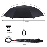Umbrellas Hipster Automatic Spilding Designer Umbrellas Travel Outdoor Luxury Multifunción Sun