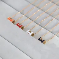 Designer Halskette Luxusschmuck für Männer süße erste Halskette Anhänger für Frauen trendige Modeketten Halsketten plattiert Gold Vintage Designer Halskette für Frau