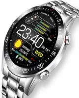 Smart Watches Mens Smartwatch Screen Touch Full para Android iOS Freqüência cardíaca Monitor de pressão arterial Designer de fitness à prova d'água WRIS1356839