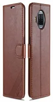 Nostaglic Luxury Flip Wallet Original Cute Slim Cover Clip Leather Case f￶r Xiaomi Redmi Note 9 Pro 5G Mi 10T Lite6321802