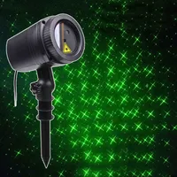 Twinkle Star LED LASER Proiettore Lampade Lawn Lampade Green Stars Blink Eye Effect Outdoor Light Outdoor Lighting