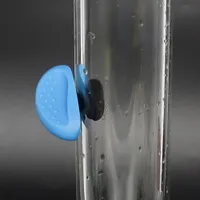 Silicone colorato giaccino portatile fumatori tubo di pulizia magnetica pulitore di vetro pulitore vetro strofinata bottiglia brongletteria tagliente