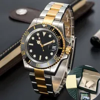 AAA Watches Automatic Wrist Watch Windup Watches For Men 41mm Folding Spuckle Yellow Gold Waterproof Analog Marathon Stopwatch Mech252C