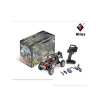 Electric/RC Car Wltoys 18429 Offroad Toy Cars 1/18 4WD 2,4G RC High Speed ​​40 км/ч 370 Carbon Brush Сильный магнитный магнитный скало