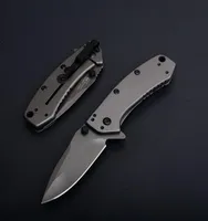 quick 1555TI Tactical Folding Knife Hinderer Design Flipper Camping Hunting Survival Pocket Knife Utility EDC Tool shi3574311