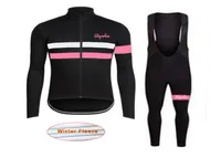 Pro Team Rapha Cycling Jersey Set Kış Termal Polar Uzun Kollu Gömlek Biber Pantolon Kitleri Bisiklet Mtb Giysileri Bisiklet Milot Ropa CI1320632