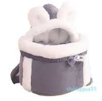 Carreras de gatos Cajas de cajas calientes de mascotas de mascotas peque￱as mochila de invierno