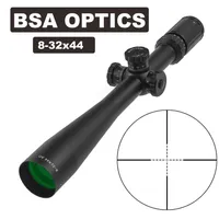 BSA Optics 8-32x44 AO Hunting Scopes Riflescope de 30 mm Diámetro de la visión delantera del engranaje para rifles de aire Rifle de alivio de ojo largo SC283S