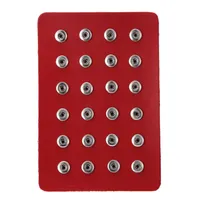Jóias Stand Noosa Snap Button Display Botões de 12 mm de couro genuíno 24pcs 60pcs Pacote de entrega de gota adequada dhumc