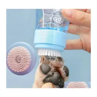 Cat Grooming Pet Portable Foot Cleaner Cup Clipper Travel Dog Accessories Paw Wash Clean Foots Mas Tiny Washer Dogsgrooming Drop Del Dhzmw