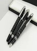Giftpen H￶gkvalitativ lyx 14K Crystal Head 4810 Fountain Pen Transparent Cap Classique Black Harts With Gift Refill4994906