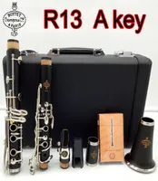 Nuovo Clampone Buffet Clarinet Professional Livel Model R13 Sandalwood Ebony Wood e Bakelite 2 Style Clarinet A Key 17 Keys9624156