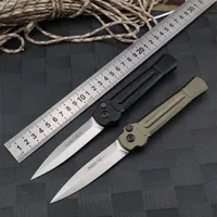 New 8 5inch Italian style folding Automatic knife single action EDC pocket camping tactical survival knife BM micro Auto knife C07305V