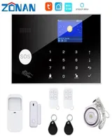TUYA WIFI GSM Alarm Security System Kit med rörelsedetektor Sensor BURGLAR APP CONTROL Wireless Alarm System11329615