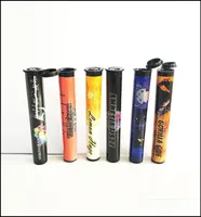 Bouteilles d'emballage Autocollants d'étiquette de tube de préroll vide pour tubes de 116 mm Cigar B DHG0E5068876