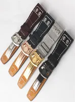 IWC 큰 파일럿 시계 밴드 303I2220137 용 새로운 시계 밴드 22mm Real Cow Genuine Leather Watch Band Strap Belt