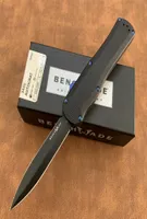Benchmade 3400BK Autocrat Автоматический нож Black DLC S30V EDC Blade G10 Обработки двойной борьбы с карманом тактического выживания. Ножи для выживания 9826929
