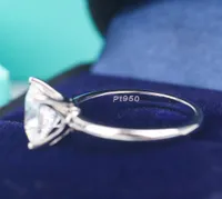 S925 Silver Harmony Band Ring With Square Shape Soleste Charm Anillos estilo y Diamond para Women Joyería de boda Regalo tiene Velet BA1363968