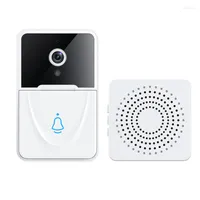 Doorbells -Smart Wireless Video Doorbell Visual Intercom WIFI Door Bell Waterproof Electronic Doorman Home Security Camera