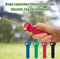 Novelty Games Items ZipString Rope Launcher Propeller With String Controller Creative Flavor Portable Fun Electric Toy Gifts Favor4249441