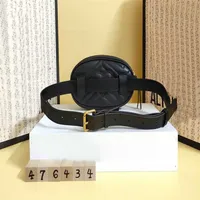 designer Waist Bags women Genuine leather Fanny Pack gold chain bags bum bag Belt Handy bumbag Purse Solid handbag249v