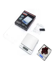 Brand Digital Electronic Scale dice 001G Pocket Weight Jewelry Kitchen Mini Bakery con escalas de pantalla LCD 1 kg 2kg 3kg 01G 500G 5942232