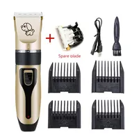 DHL Professional Pet Hair Trimmer Animal Helfing Clippers Cutter Machine Scissor Electric Scissor Cachipper Shaver2542