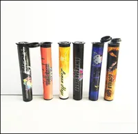 Bouteilles d'emballage Autocollants d'￩tiquette de tube de pr￩roll vide pour tubes de 116 mm Cigar B DHG0E5309899