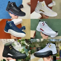Trainer Utility Grind 12 Mens Casual Basketball Shoes High Jumpman 12s Twist Playoff Royalty Taxi Ovo Wit Black Royalty Fiba Playoff The Master Trainer Sneakers S8
