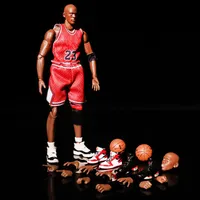 Koleksiyon Ölçekli Basketbol Aksesuarları Yıldız MJ Aksiyon Figürleri Anime Bebek Yüksek Kaliteli Abs Oyuncuları Model Hadi Hediyeleri265K