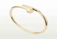 Nail Bracelet Designer Bracelets Luxury Jewelry For Women Bangle Titanium Steel Alloy GoldPlated Process Never Fade Not Allergic7711058
