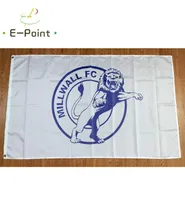 England Millwall FC 35ft 90cm150cm Polyester EPL flag Banner decoration flying home garden flags Festive gifts5723879
