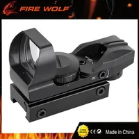Brandwolf 1x22 Red Green Dot Reflex Sight Scope Tactical Holographic 4 Reticles Projected for Hunting3230