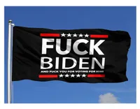 Fxck Biden Fvck You for Voting Him Flags 3039 x 5039ft 100D Polyester Outdoor Banners High Quality Vivid Color With Two Bra9553810