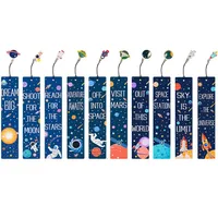 Bookmark L Space Theme Bookmarks Set Inspirational Quotes With Metal Charms Encouraging School Prize For Students Kids Adts Yummyshop Amjke 3570 T2